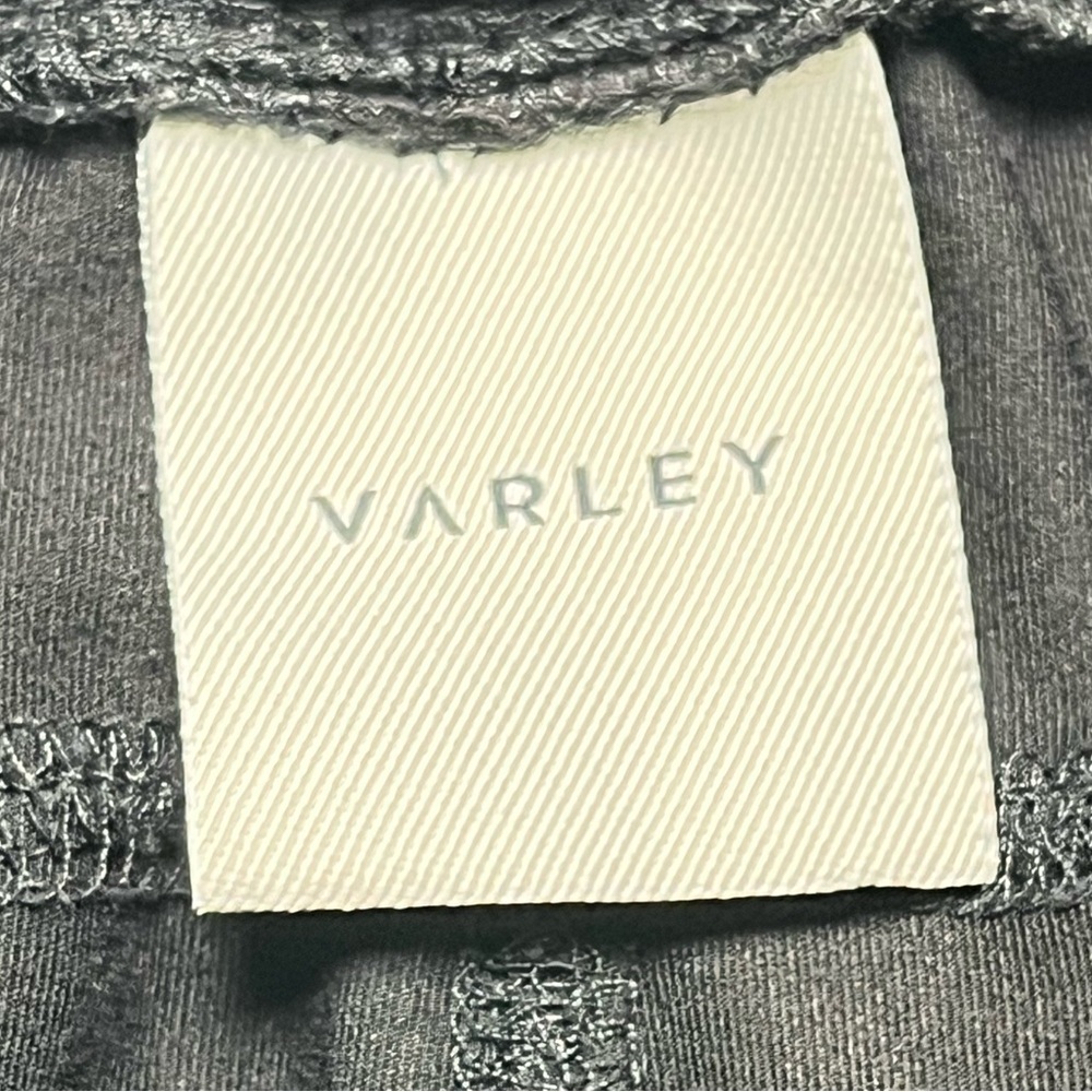 Varley Black Track Joggers with Drawstring - Picture 4 of 10